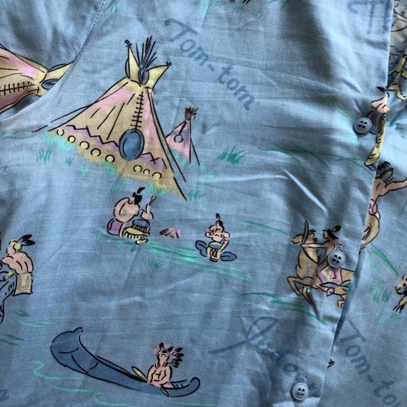 Vintage American Chippewa Drummers button up - Picture 2 of 7